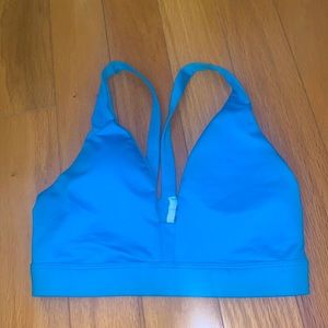 VS Sport plunge sports Bra blue